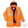 Bizflame Rain Hi-Vis antisztatikus FR kabát Portwest S778ORR4XL REDMARKET