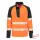 PW3 Hi-Vis 1/4 cipzáras hosszú ujjú póló Portwest T172OBRL REDMARKET