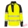 PW3 Hi-Vis 1/4 cipzáras hosszú ujjú póló Portwest T172YBR4XL REDMARKET