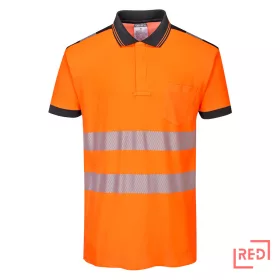 PW3 Hi-Vis pólóing S/S Portwest T180OBR4XL REDMARKET