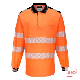 PW3 Hi-Vis hosszú ujjú pólóing Portwest T184OBR4XL REDMARKET