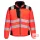 PW3 Hi-Vis Softshell kabát Portwest T402RBKXXXL REDMARKET