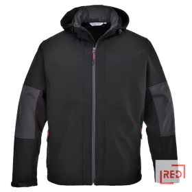 Softshell kapucnival (3L) Portwest TK53BKRL REDMARKET