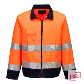 Madrid Hi-Vis kabát Portwest TX70ONRL REDMARKET